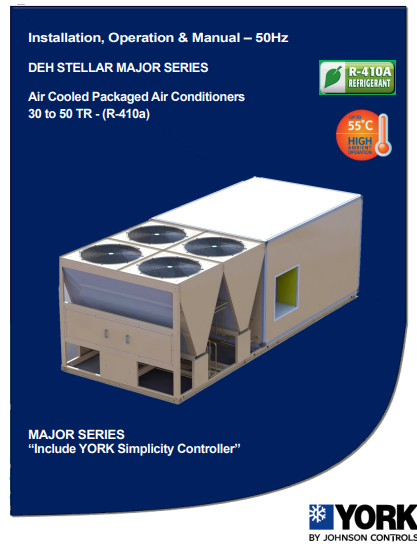 1410-Packaged Units T3, Fixed Speed Compressor , Cool Only (IOM)