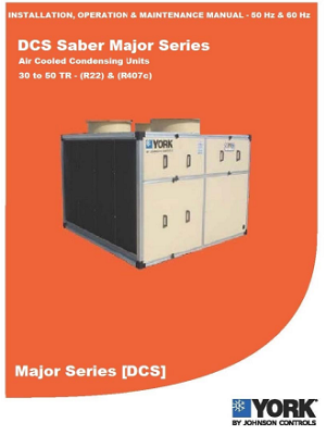 1500-Condensing Units T3, Fixed Speed, Cool Only (IOM)