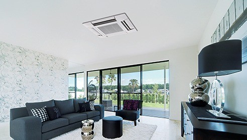 Cassette Split Units T1, Inverter Compressor , Heat Pump, R410a_0